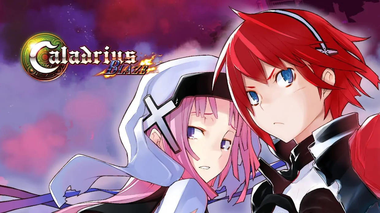 Caladrius Blaze official Nintendo Switch banner