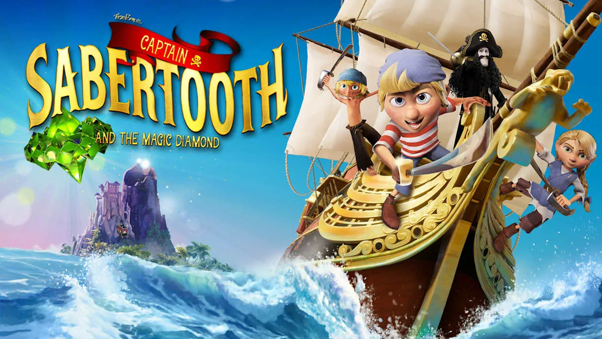 Captain Sabertooth and the Magic Diamond official Nintendo Switch banner