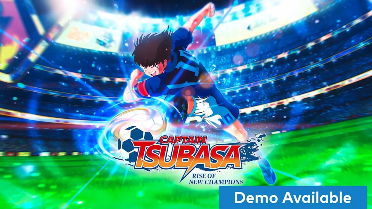 Captain Tsubasa Rise of New Champions official Nintendo Switch banner