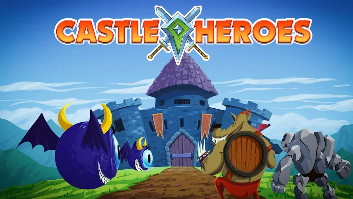 Castle Heroes official Nintendo Switch banner