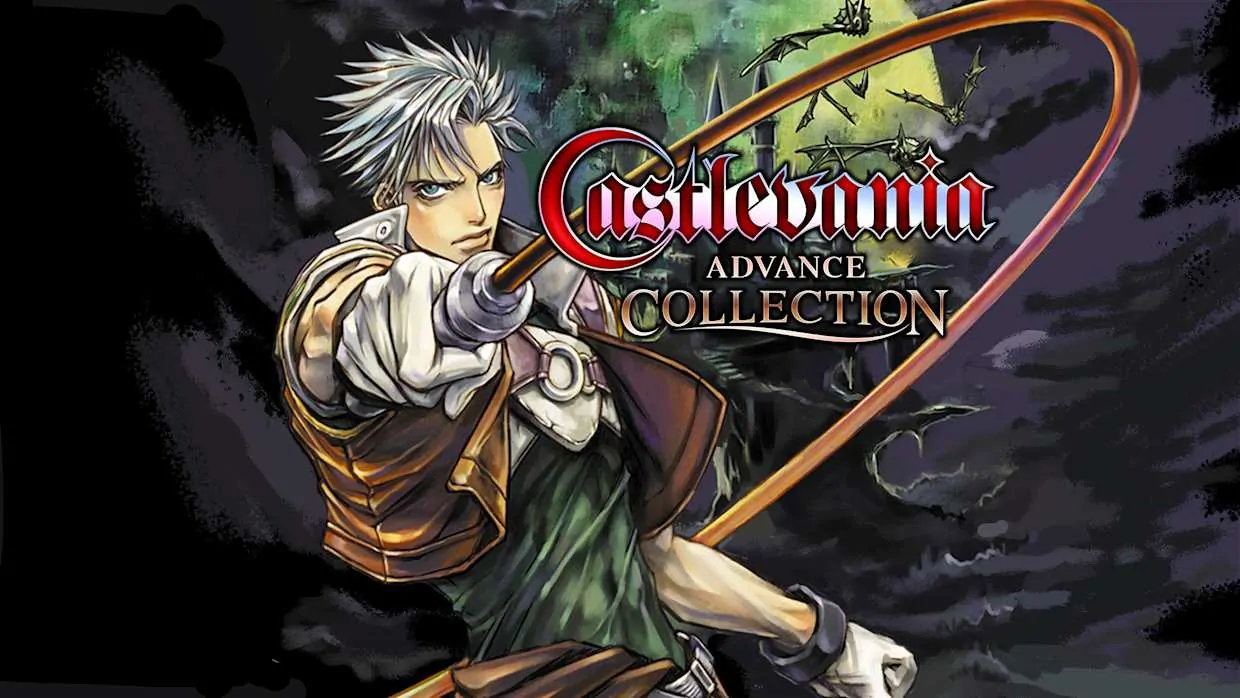 Castlevania Advance Collection official Nintendo Switch banner
