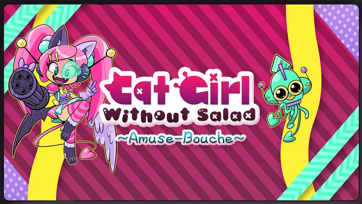 Cat Girl Without Salad Amuse-Bouche official Nintendo Switch banner