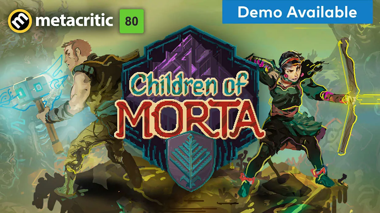 Children of Morta official Nintendo Switch banner