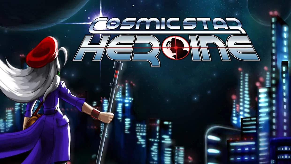Cosmic Star Heroine official Nintendo Switch banner