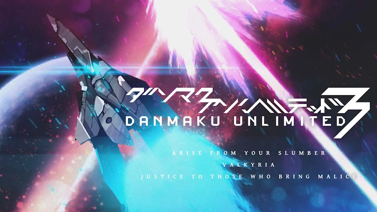 Danmaku Unlimited 3 official Nintendo Switch banner