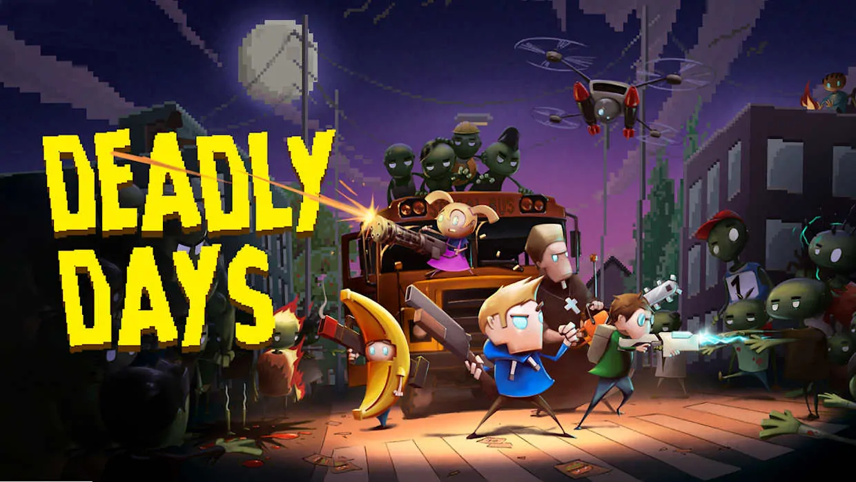 Deadly Days official Nintendo Switch banner
