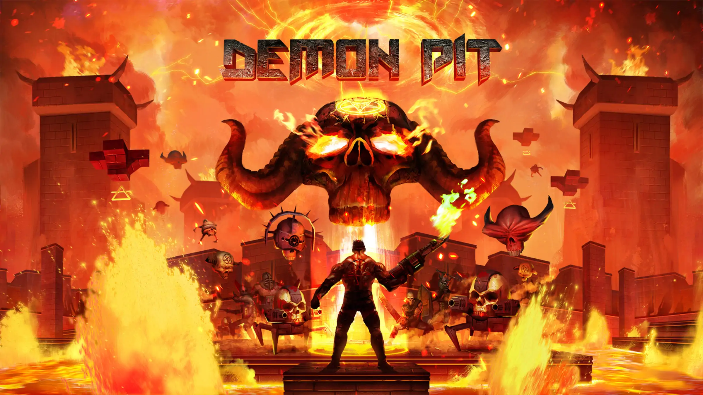 Demon Pit official Nintendo Switch banner