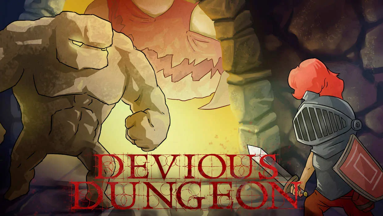 Devious Dungeon official Nintendo Switch banner