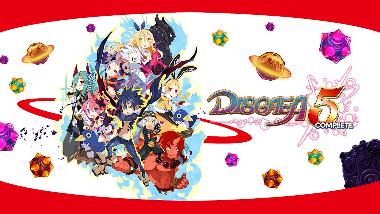 DISGAEA 5 complete official Nintendo Switch banner