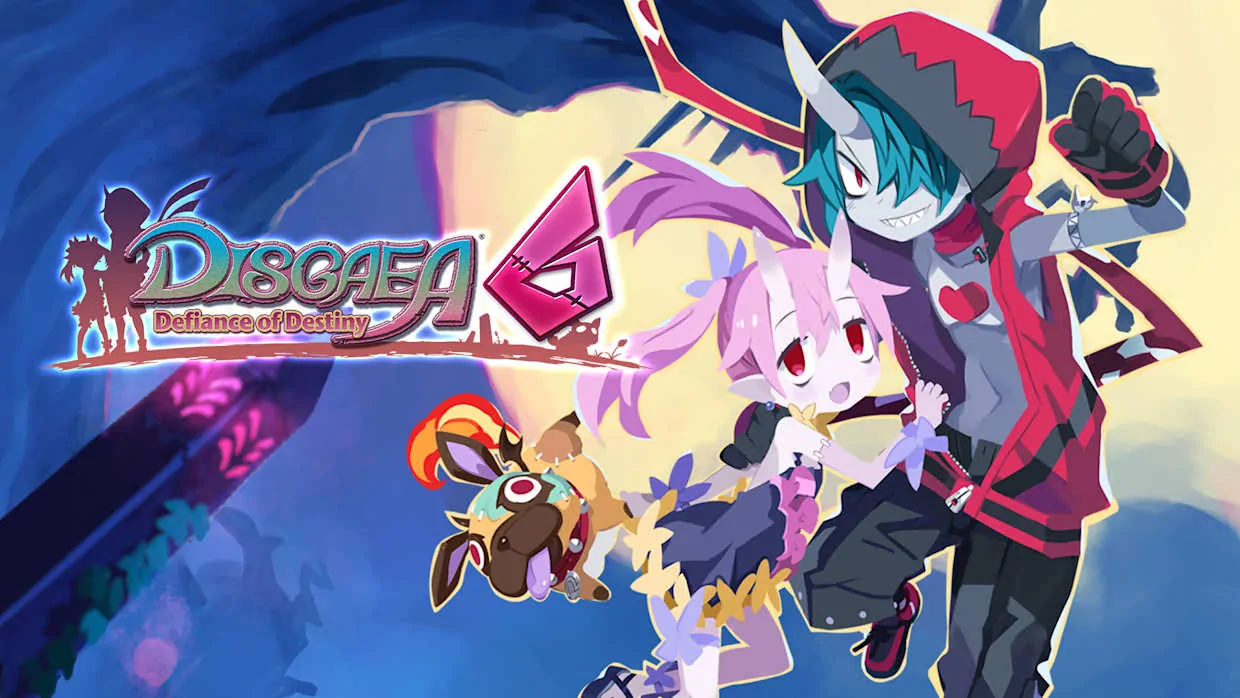 Disgaea 6 Defiance of Destiny official Nintendo Switch banner