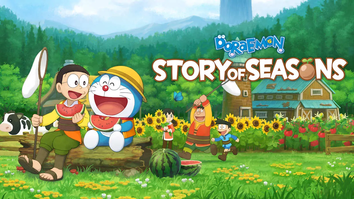 DORAEMON STORY OF SEASONS official Nintendo Switch banner