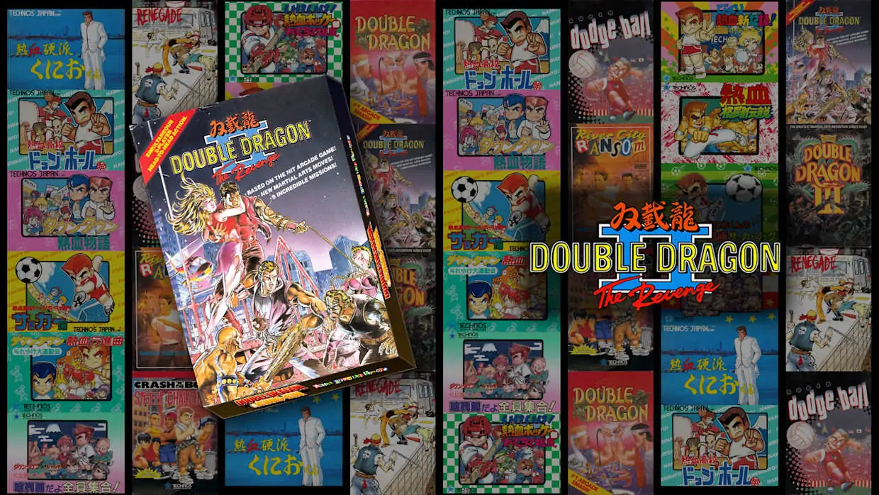 DOUBLE DRAGON The Revenge official Nintendo Switch banner