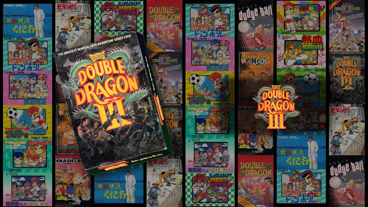 DOUBLE DRAGON The Sacred Stones official Nintendo Switch banner