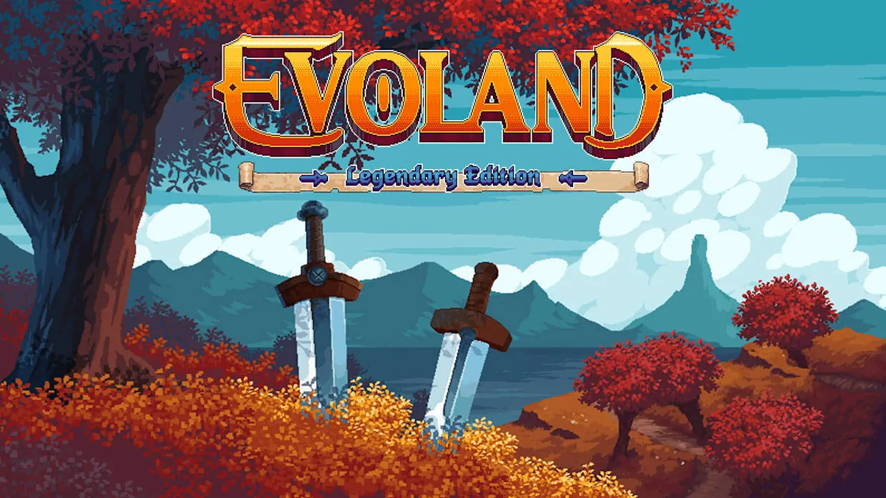 Evoland Legendary Edition official Nintendo Switch banner