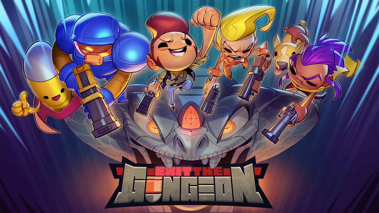 Exit the Gungeon official Nintendo Switch banner