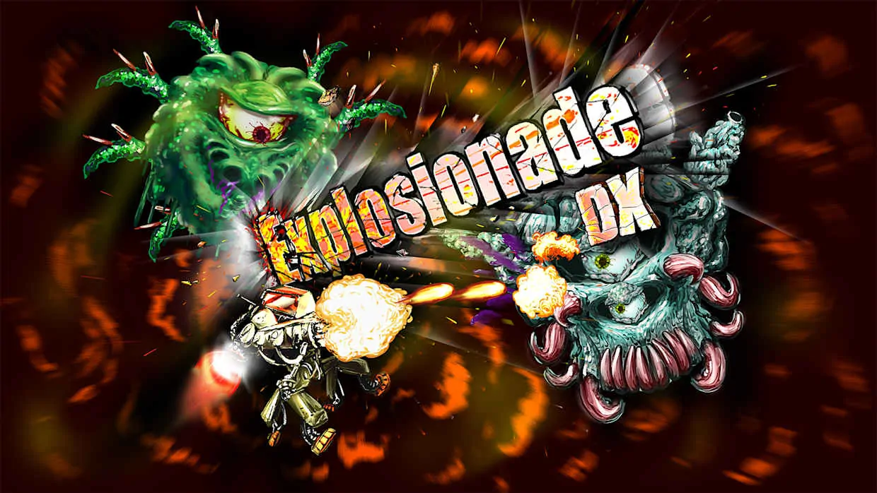 Explosionade DX official Nintendo Switch banner