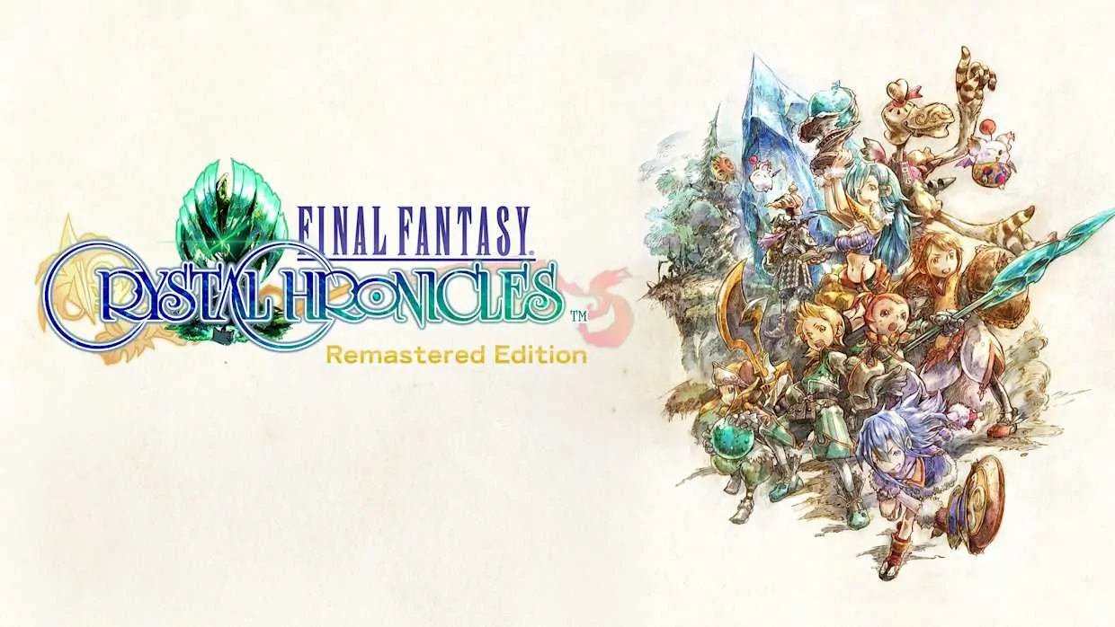 Final Fantasy Crystal Chronicles Remastered Edition official Nintendo Switch banner