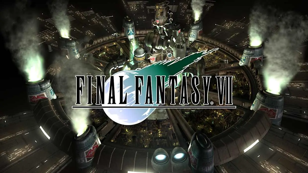 Final Fantasy VII official Nintendo Switch banner
