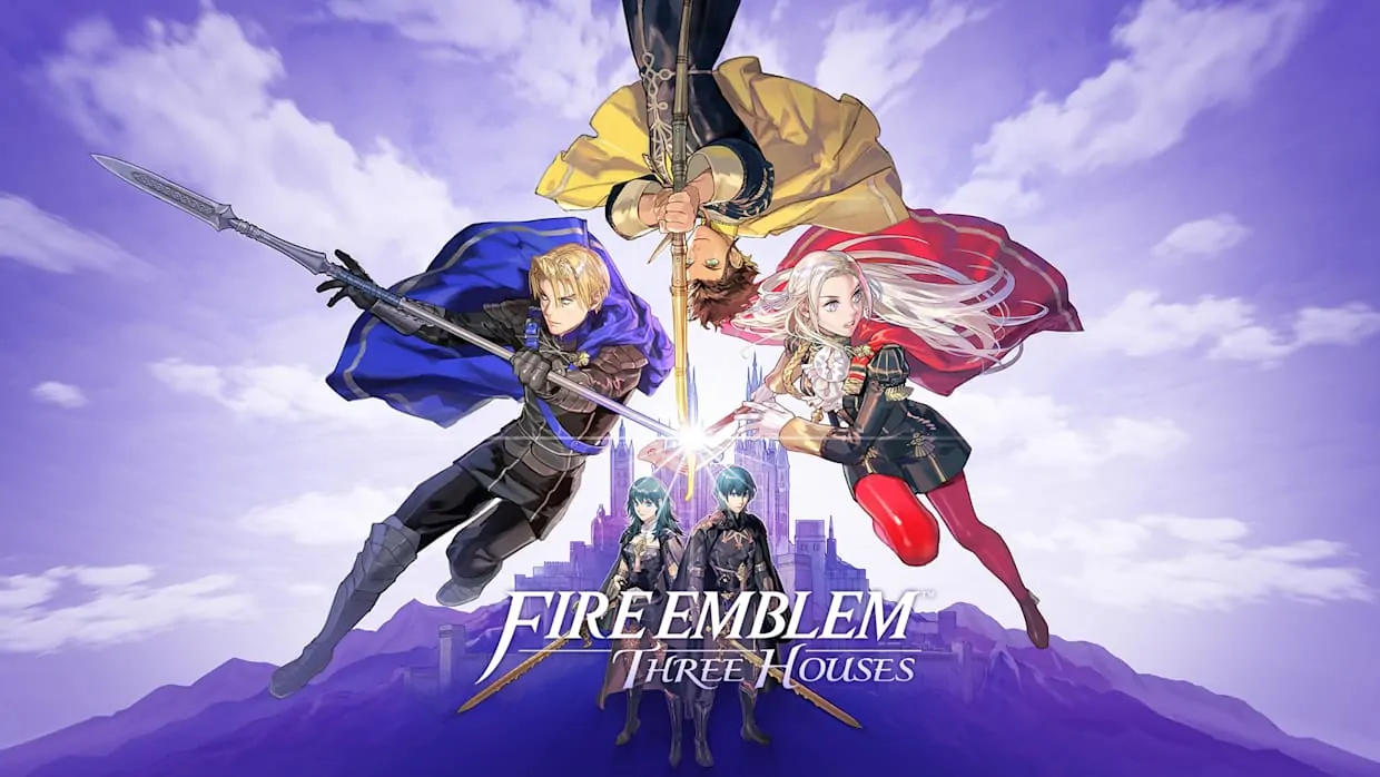 Fire Emblem Three Houses official Nintendo Switch banner