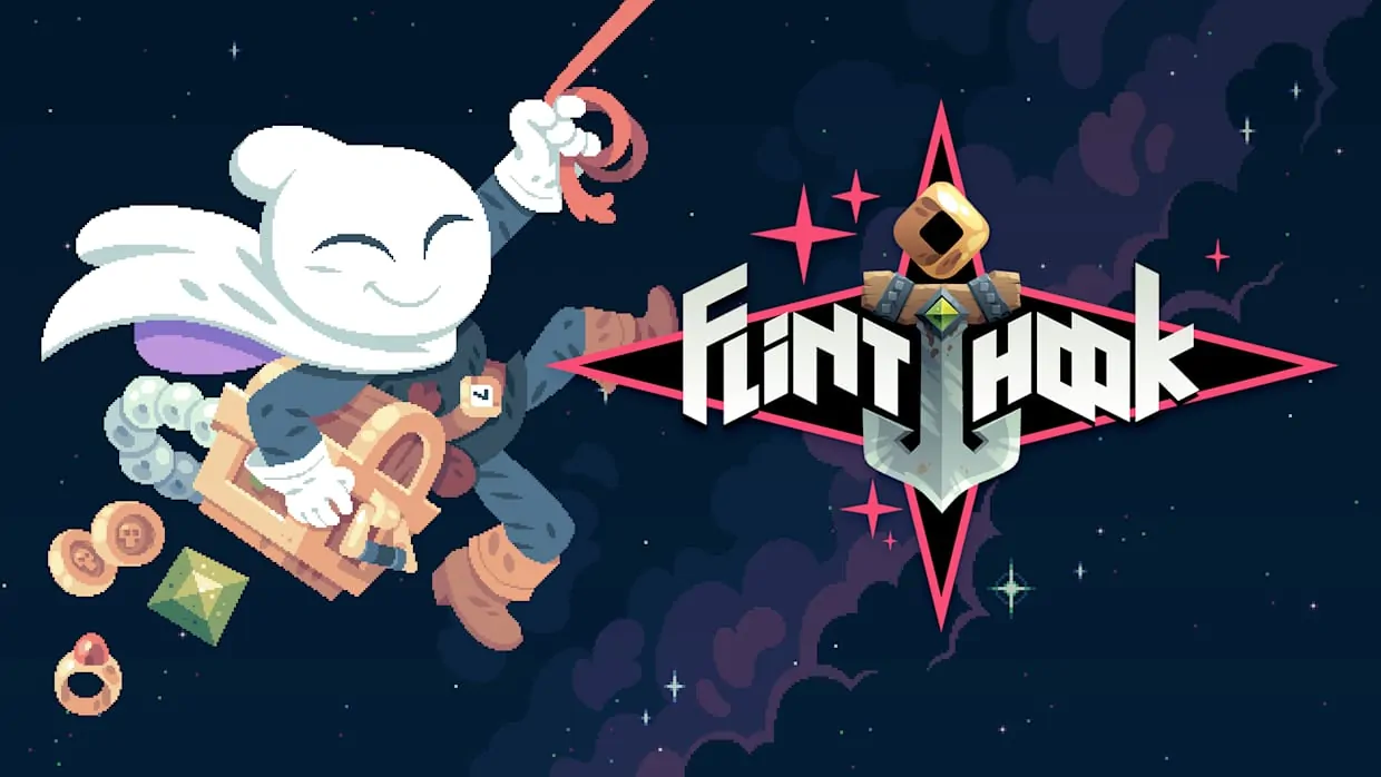 Flinthook official Nintendo Switch banner
