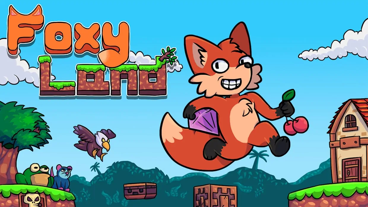 FoxyLand official Nintendo Switch banner