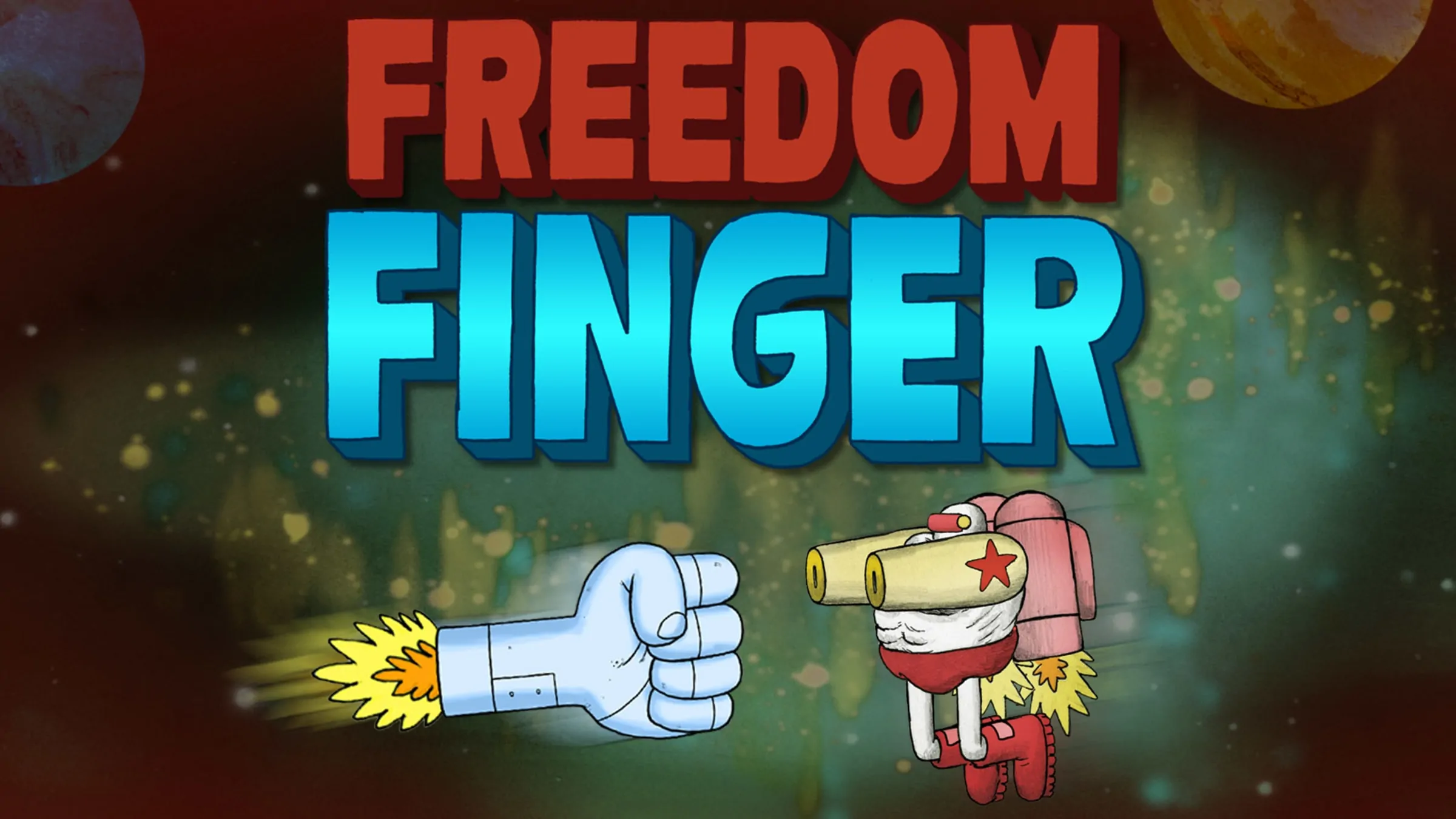 Freedom Finger official Nintendo Switch banner