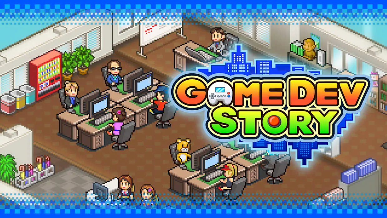 Game Dev Story official Nintendo Switch banner