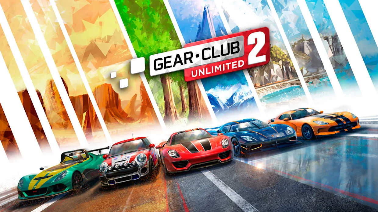 Gear Club Unlimited 2 official Nintendo Switch banner