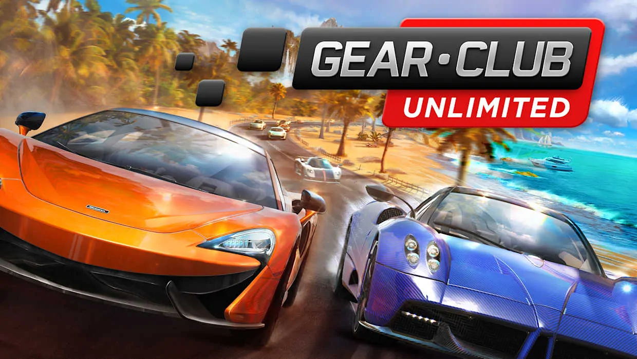 Gear Club Unlimited official Nintendo Switch banner
