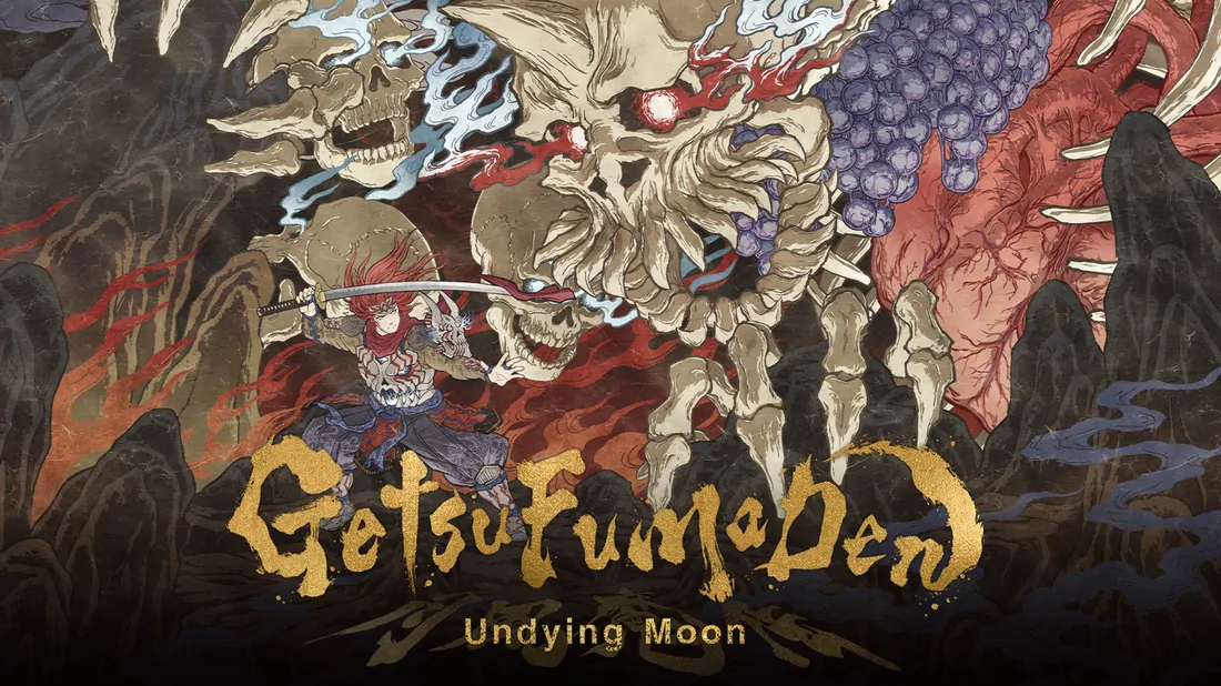 GetsuFumaDen undying moon official Nintendo Switch banner