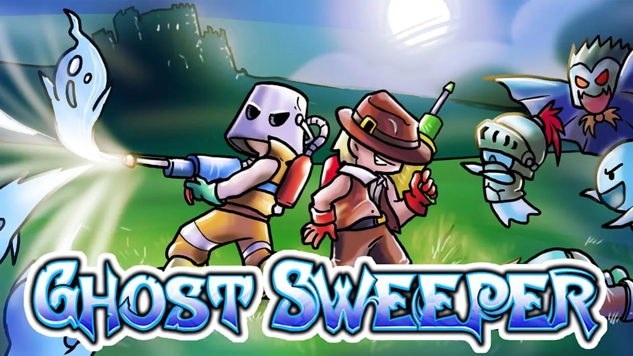 Ghost Sweeper official Nintendo Switch banner