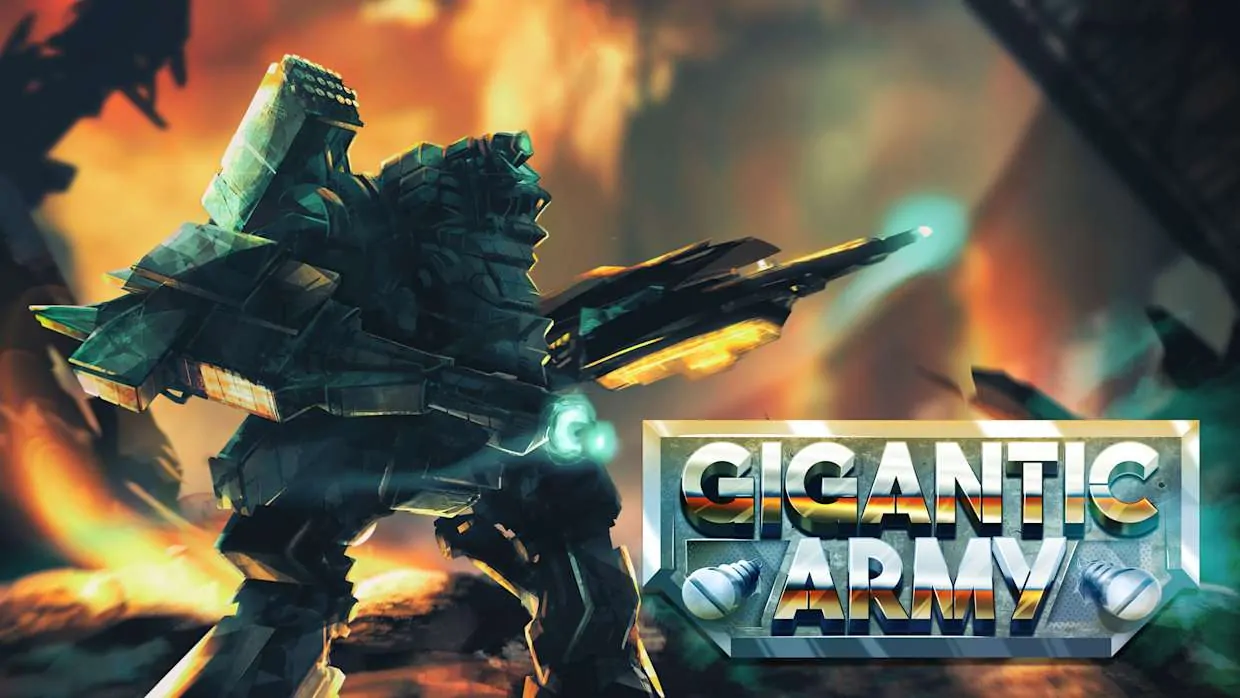 GIGANTIC ARMY official Nintendo Switch banner
