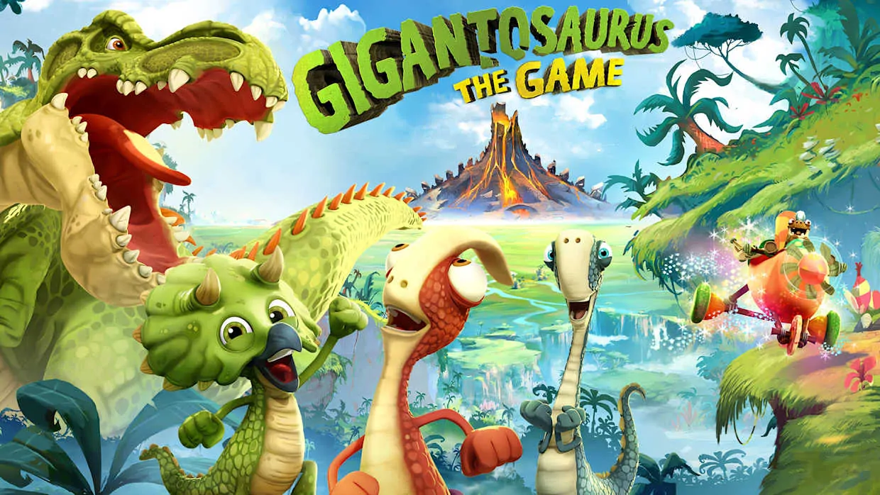 Gigantosaurus The Game official Nintendo Switch banner