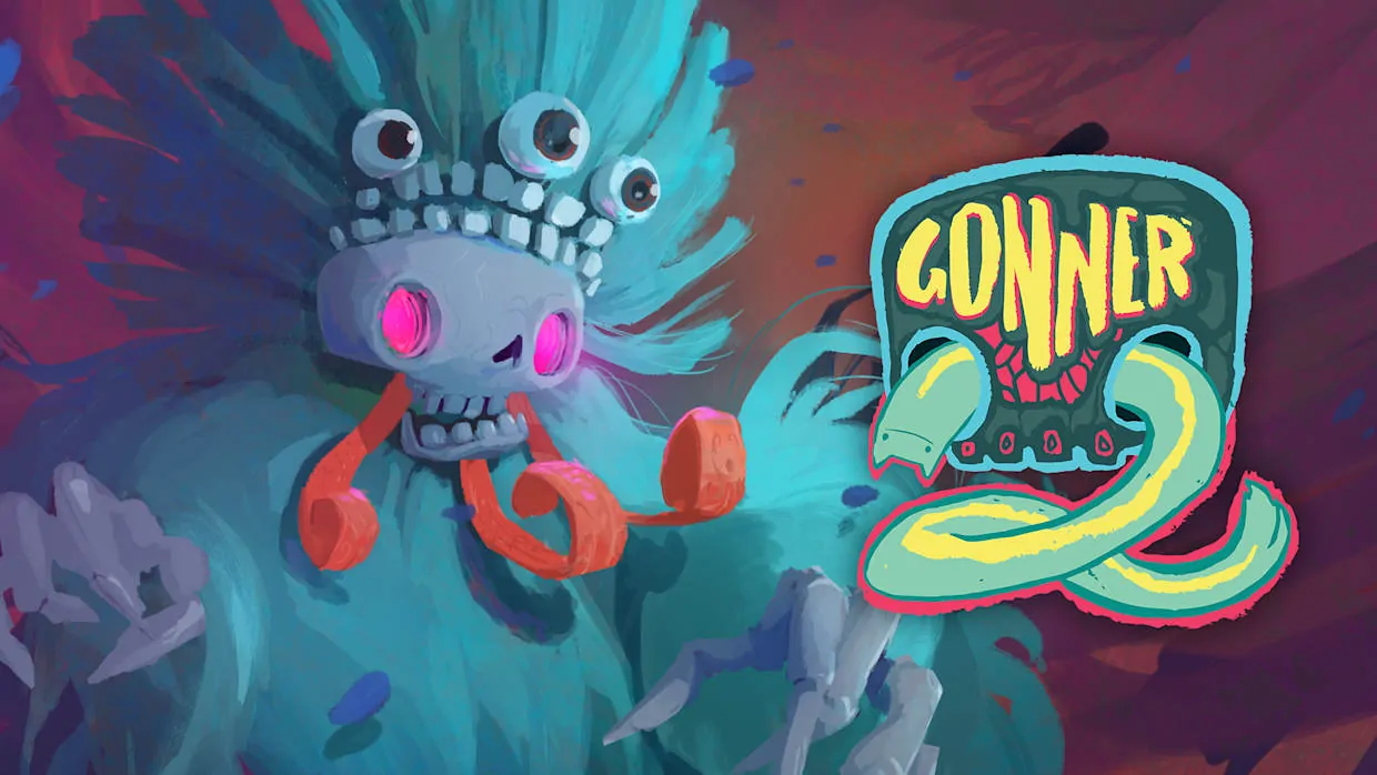 GONNER2 official Nintendo Switch banner