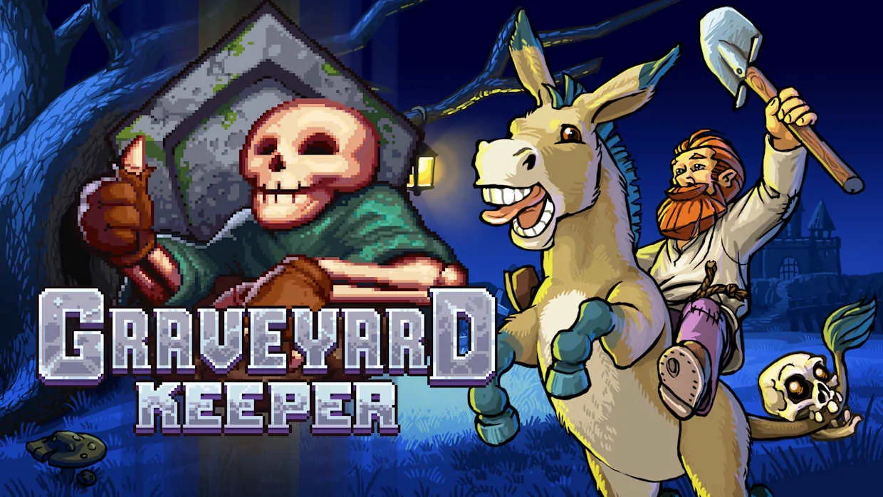 Graveyard Keeper official Nintendo Switch banner