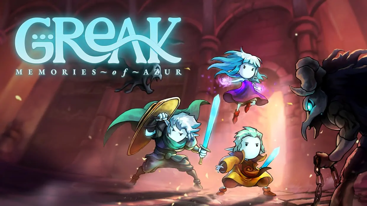 Greak Memories of Azur official Nintendo Switch banner