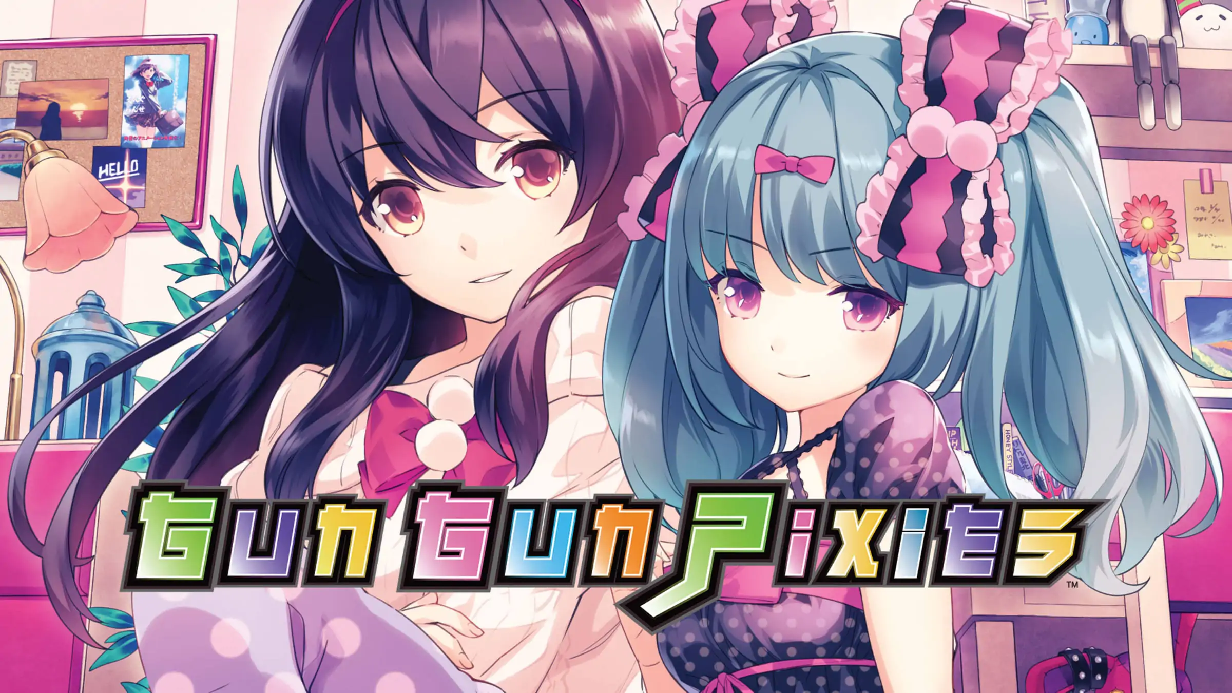 Gun Gun Pixies official Nintendo Switch banner