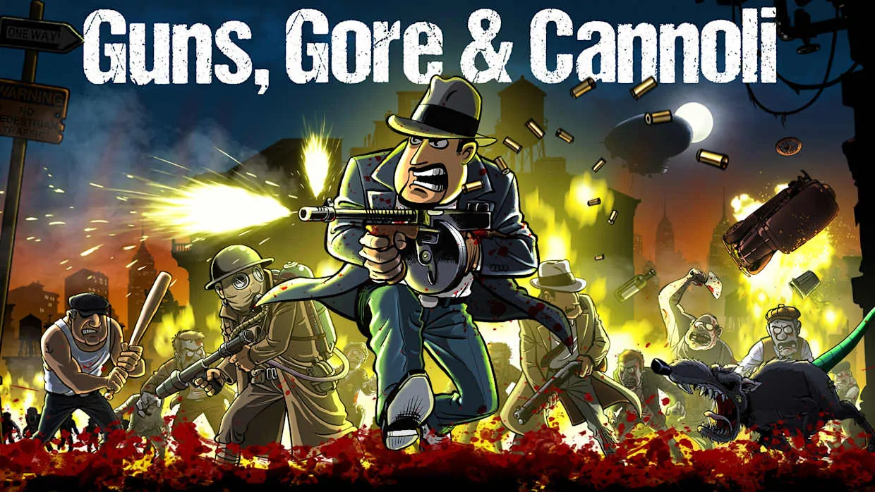 Guns, Gore and Cannoli official Nintendo Switch banner