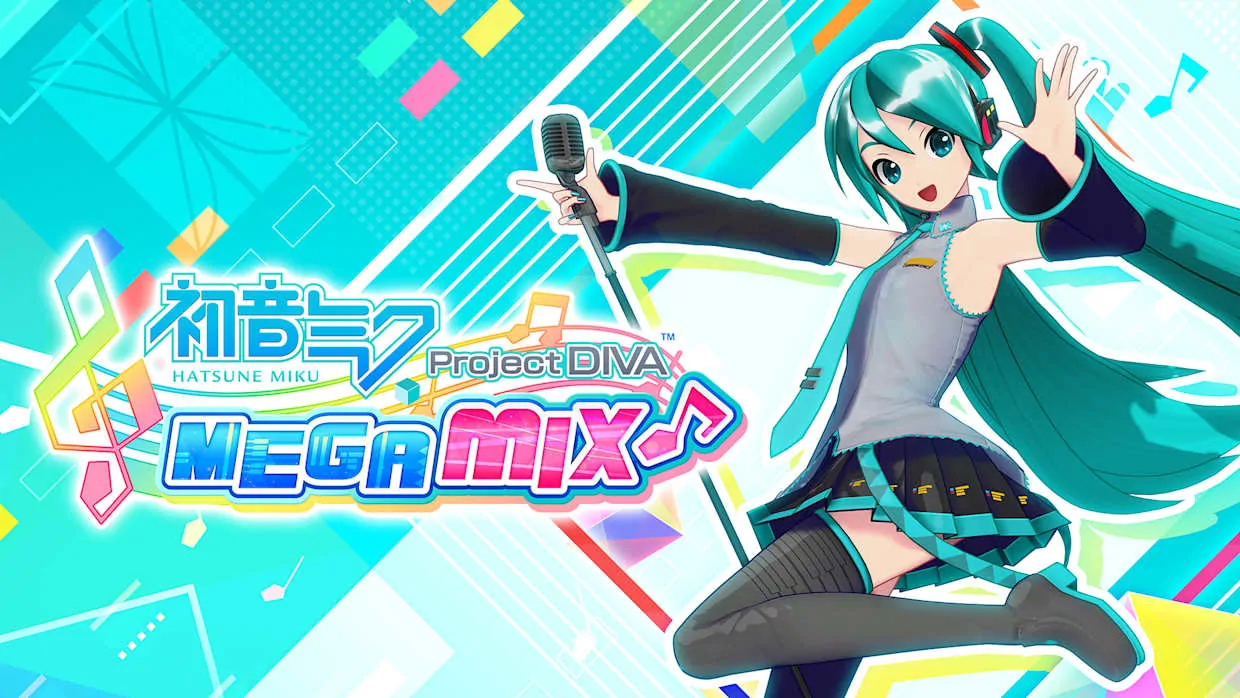 Hatsune Miku Project DIVA Mega Mix official Nintendo Switch banner