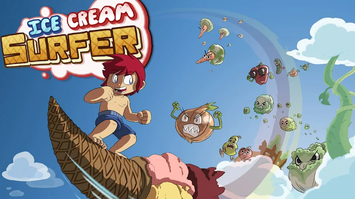 Ice Cream Surfer official Nintendo Switch banner