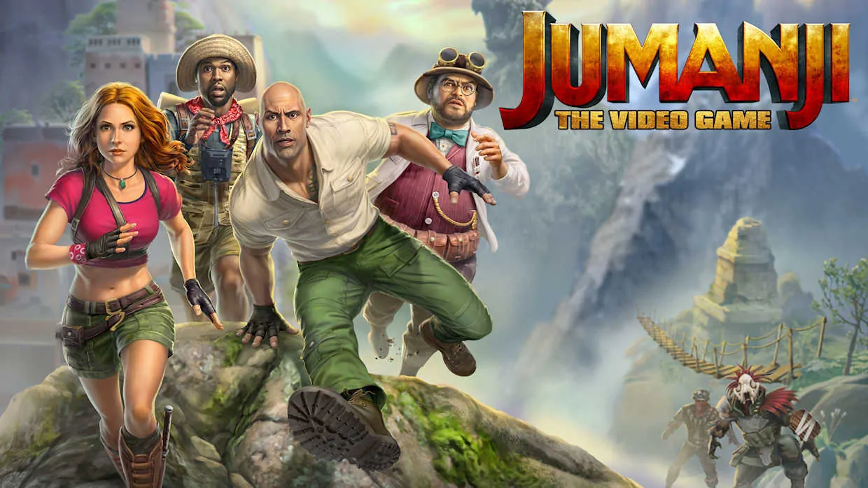 Jumanji The Video Game official Nintendo Switch banner