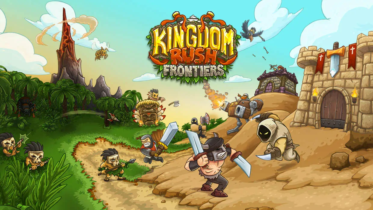 Kingdom Rush Frontiers official Nintendo Switch banner