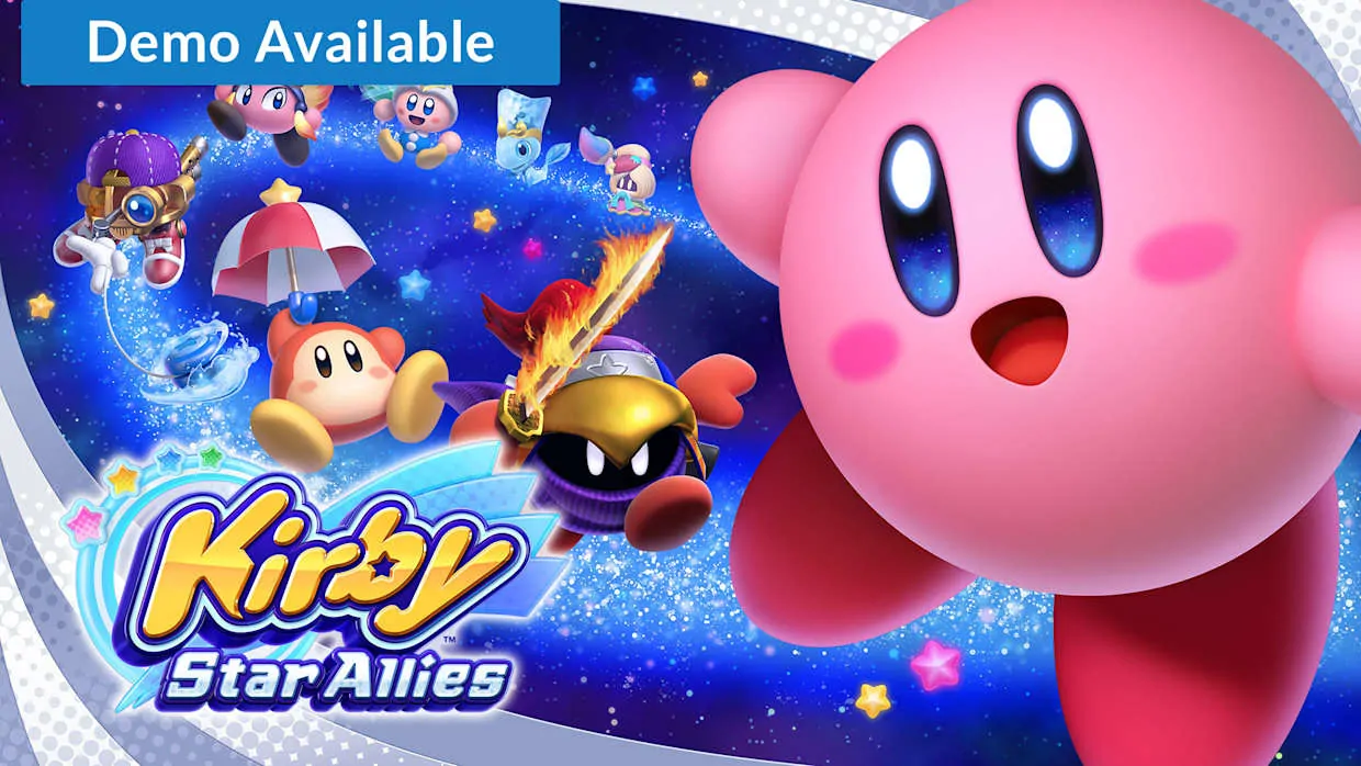 Kirby Star Allies official Nintendo Switch banner