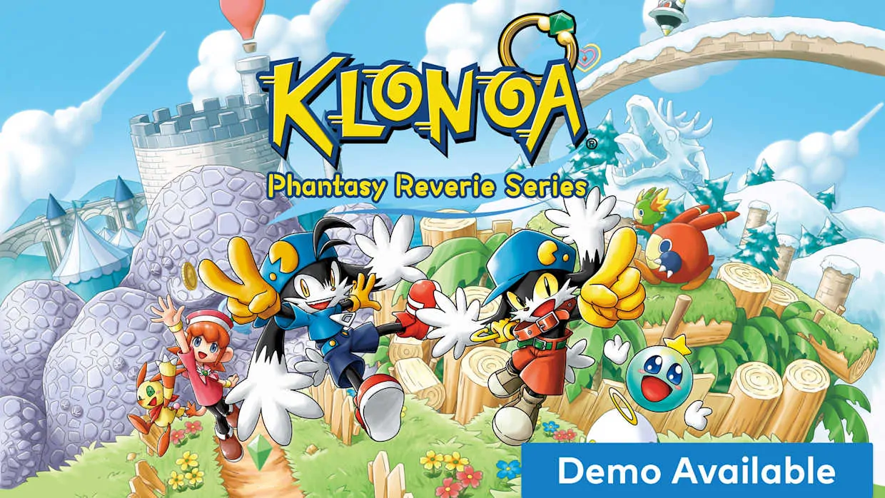 KLONOA Phantasy Reverie Series official Nintendo Switch banner