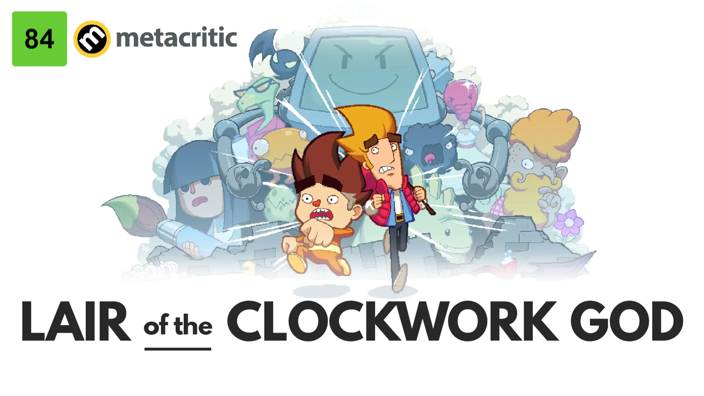 Lair of the Clockwork God official Nintendo Switch banner