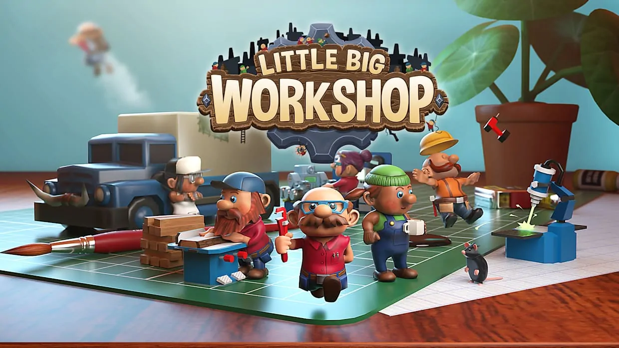 Little Big Workshop official Nintendo Switch banner