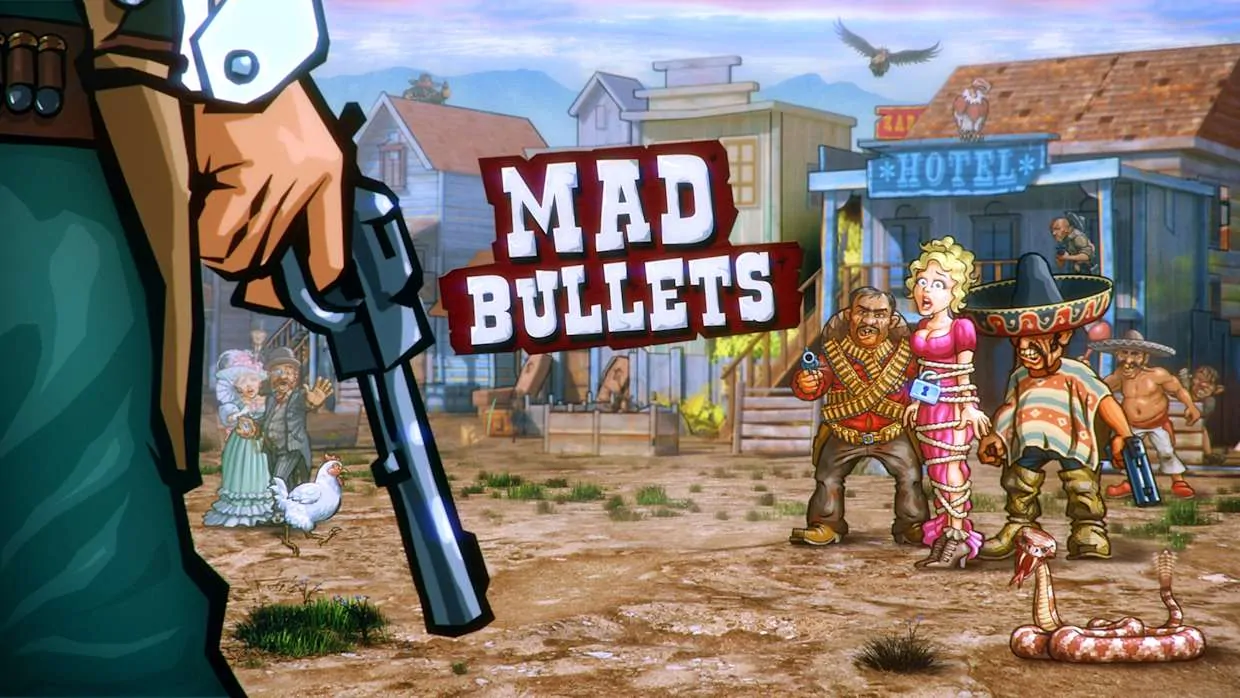 Mad Bullets official Nintendo Switch banner