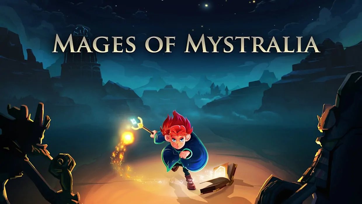 Mages of Mystralia official Nintendo Switch banner
