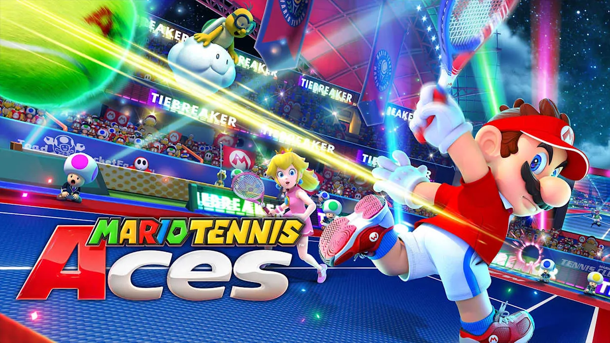 Mario Tennis Aces official Nintendo Switch banner