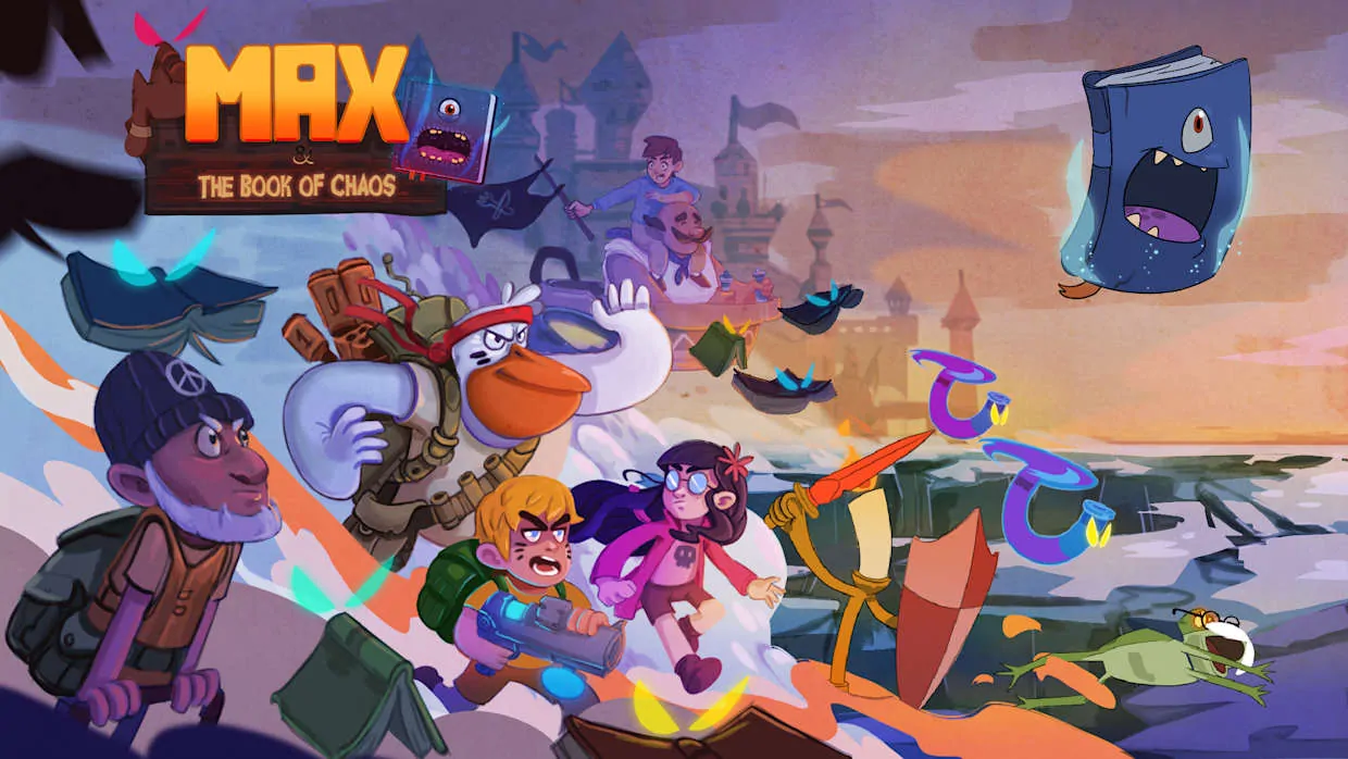 Max & The Book of Chaos official Nintendo Switch banner